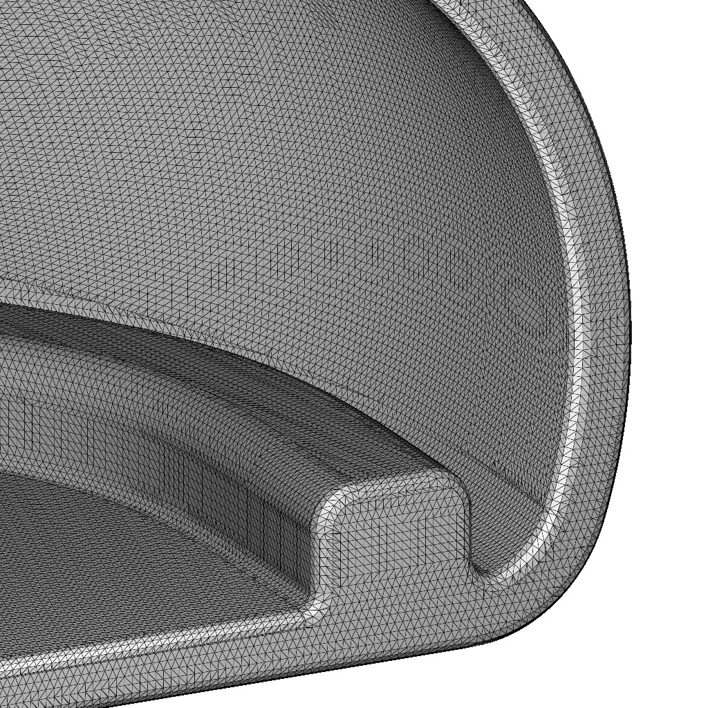 Premium Outdoor Lounger 3D print model_6