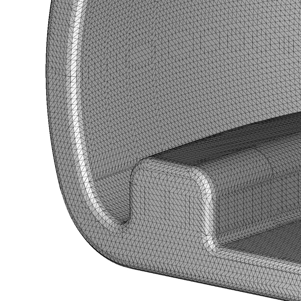 Premium Outdoor Lounger 3D print model_7