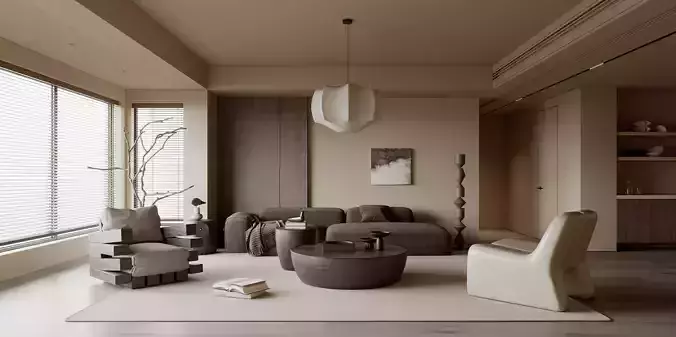 modern living room interior scenes 114