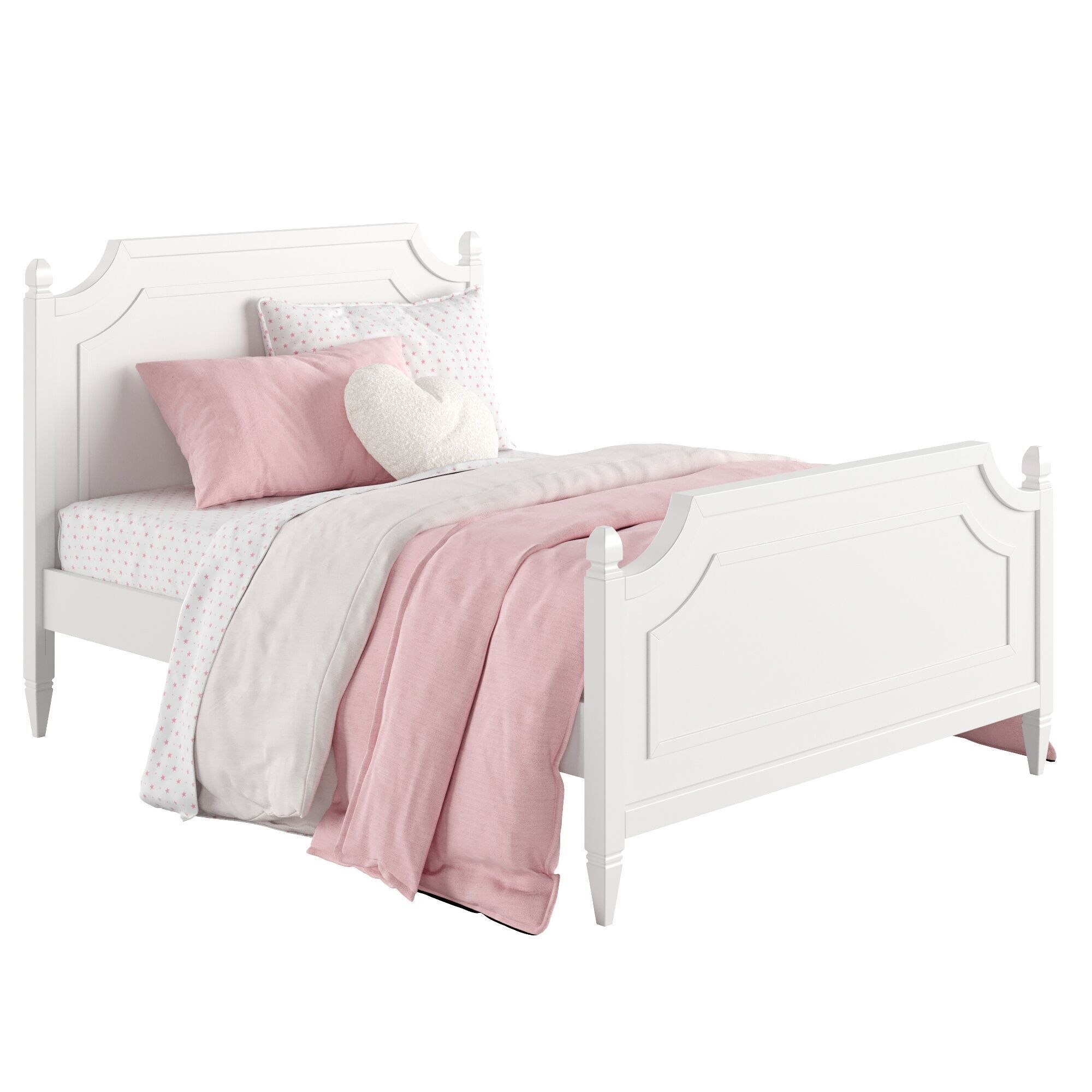 Ava Regency Bed 3D model_1