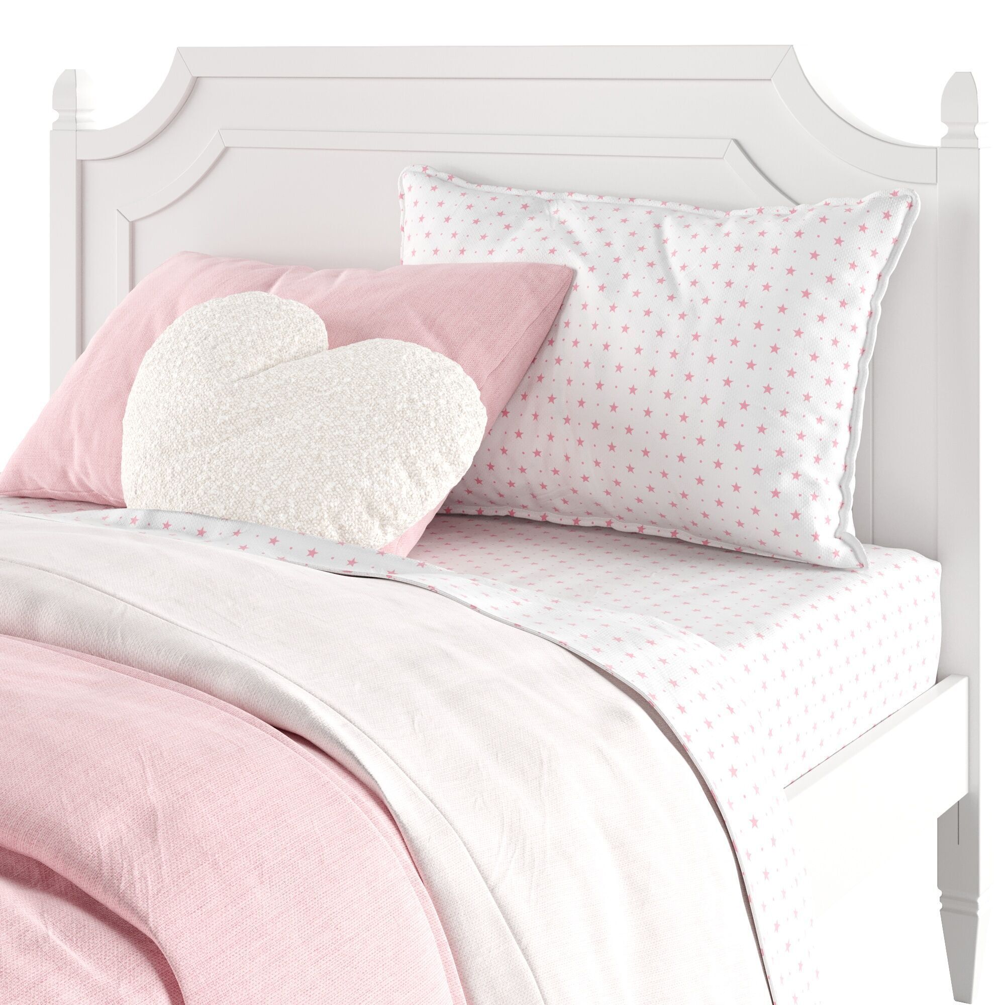 Ava Regency Bed 3D model_4