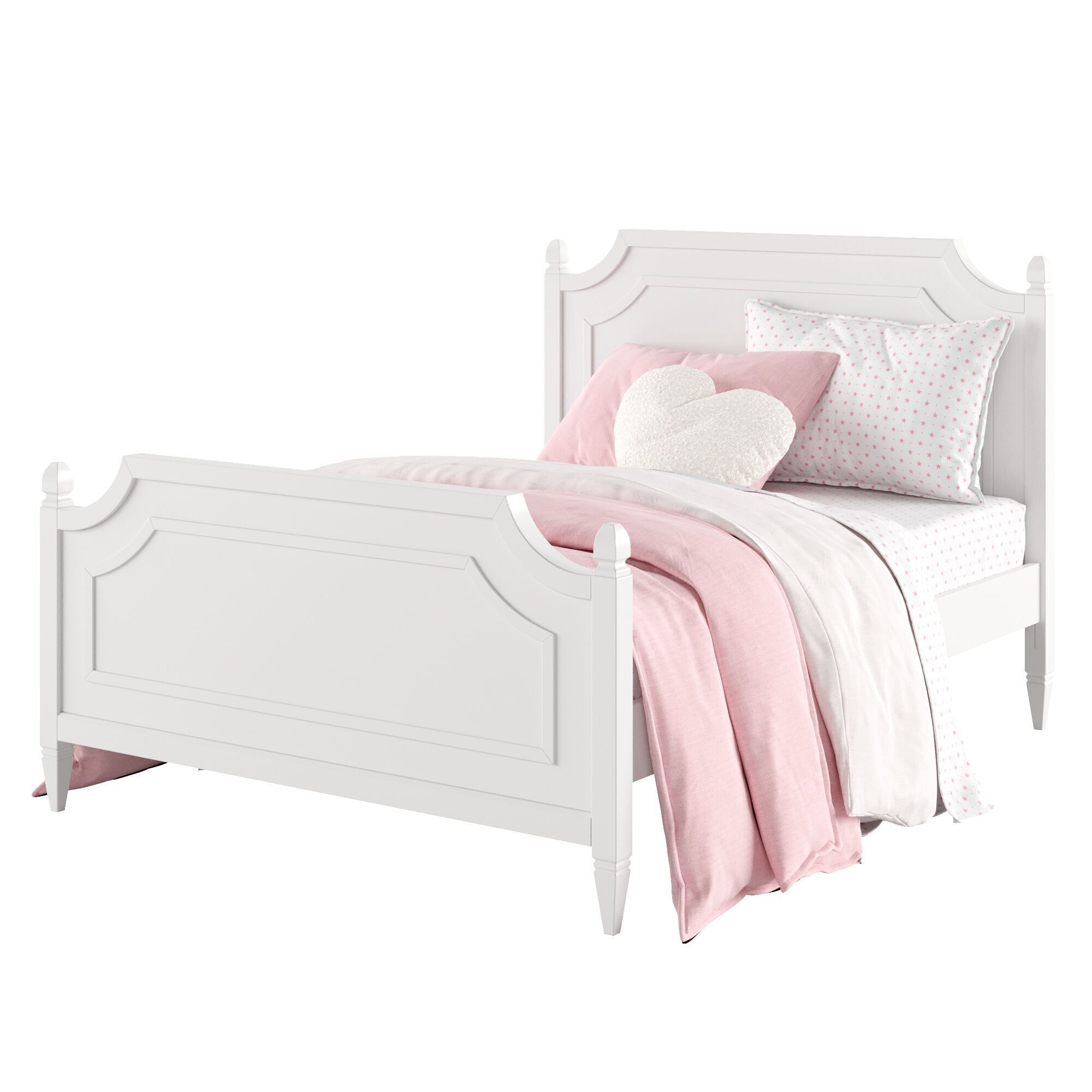 Ava Regency Bed 3D model_6