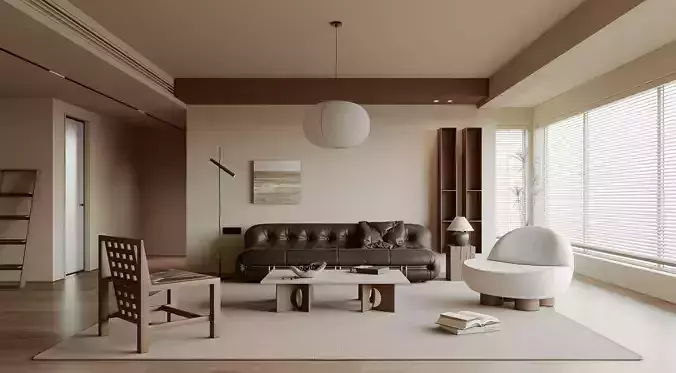 modern living room interior scenes 119