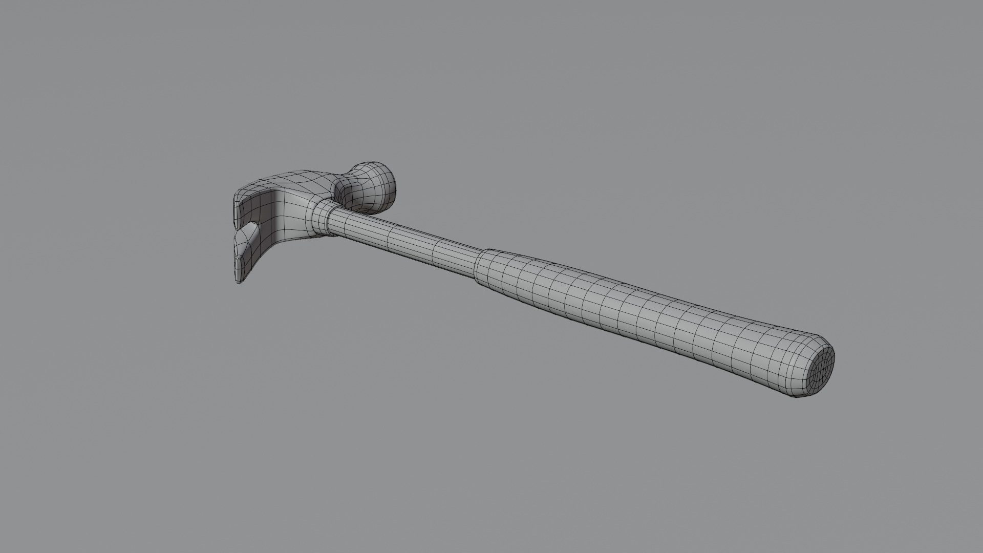 Claw Hammer 3D model_8