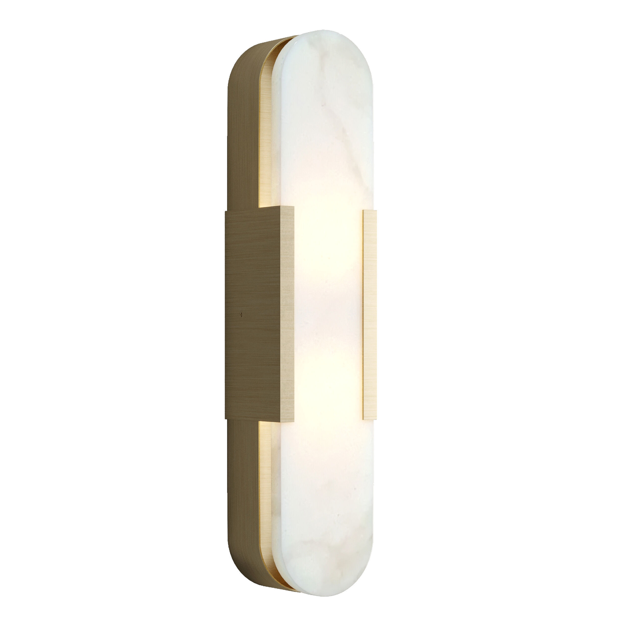 Melange Elongated Sconce Low-poly 3D model_1