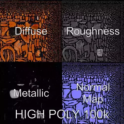 Baseball Glove Model Pack  Realistic Leather Texture