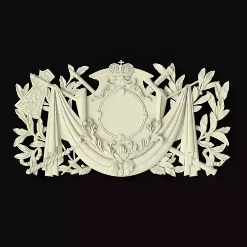 Central decor ornament for furniture