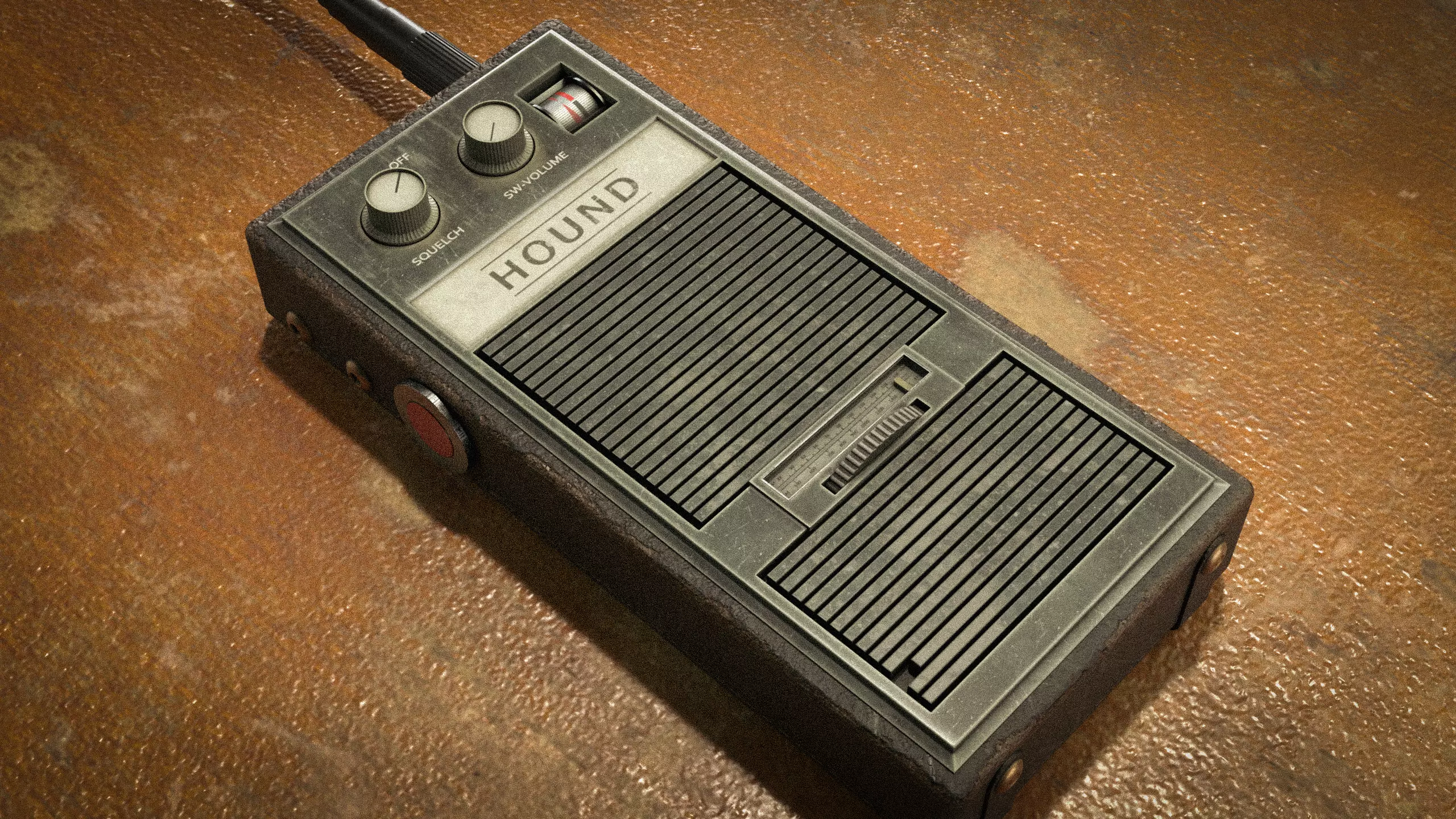 Walkie Talkie Low-poly 3D model_0