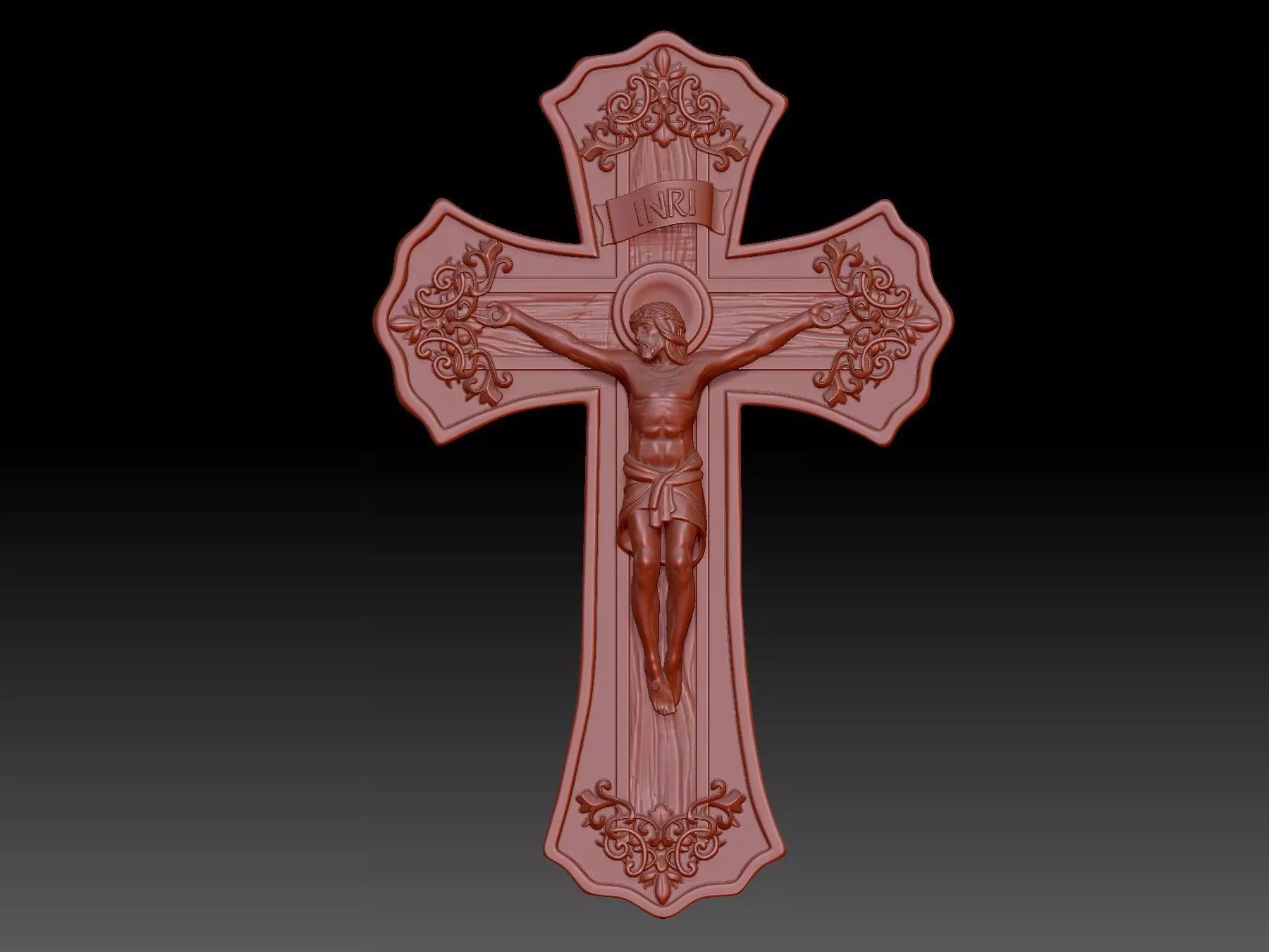 cross 3D print model