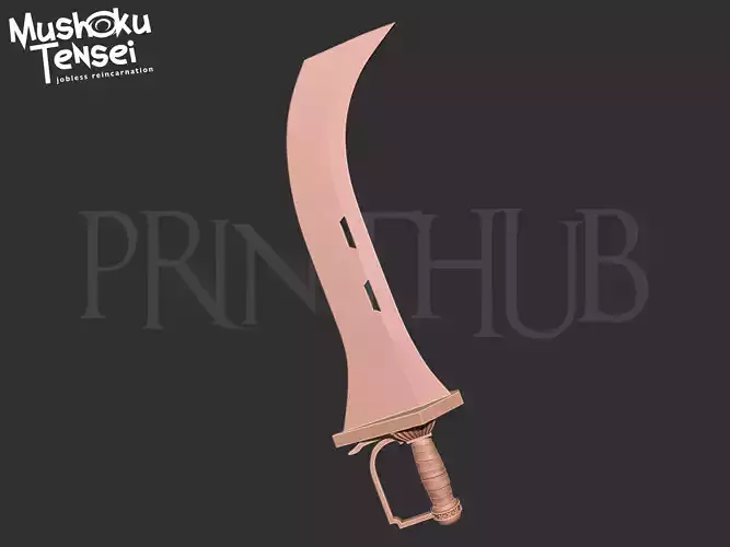 Mushoku Tensei Jobless Reincarnation - Eris Boreas Greyrat sword 3D print model