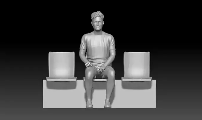 spectator at sports stadium boy 1