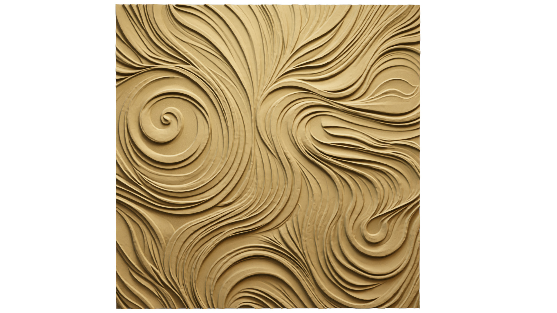 modern panel wall decor set relief stl mural CNC 192 3D model_7