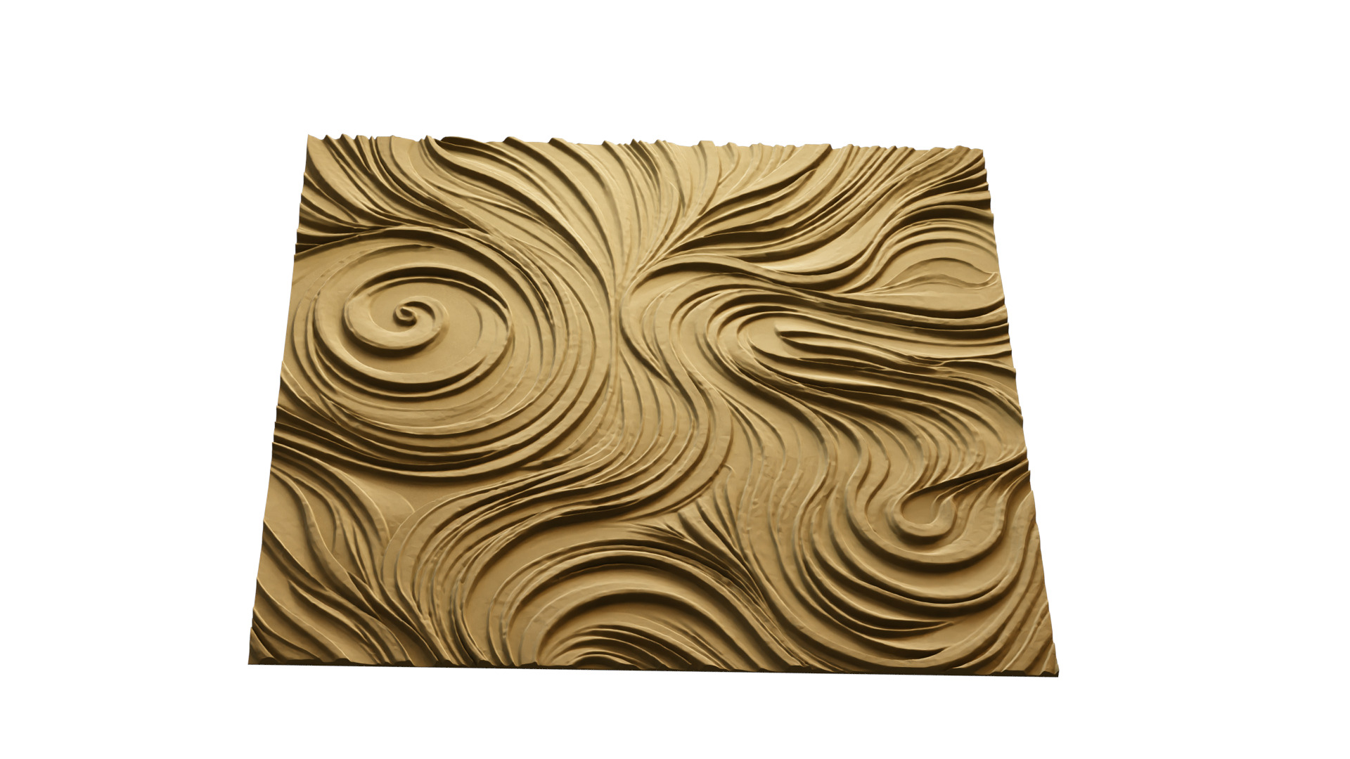 modern panel wall decor set relief stl mural CNC 192 3D model_2