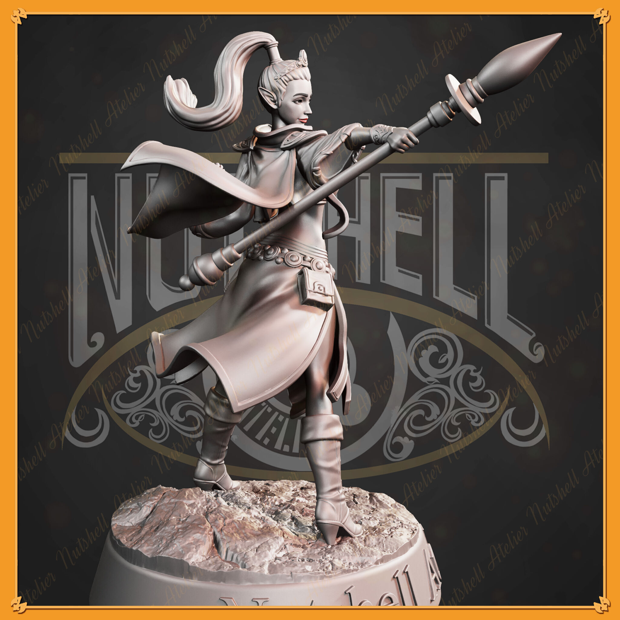 Nutshell Atelier - Magician Vie 3D print model_1
