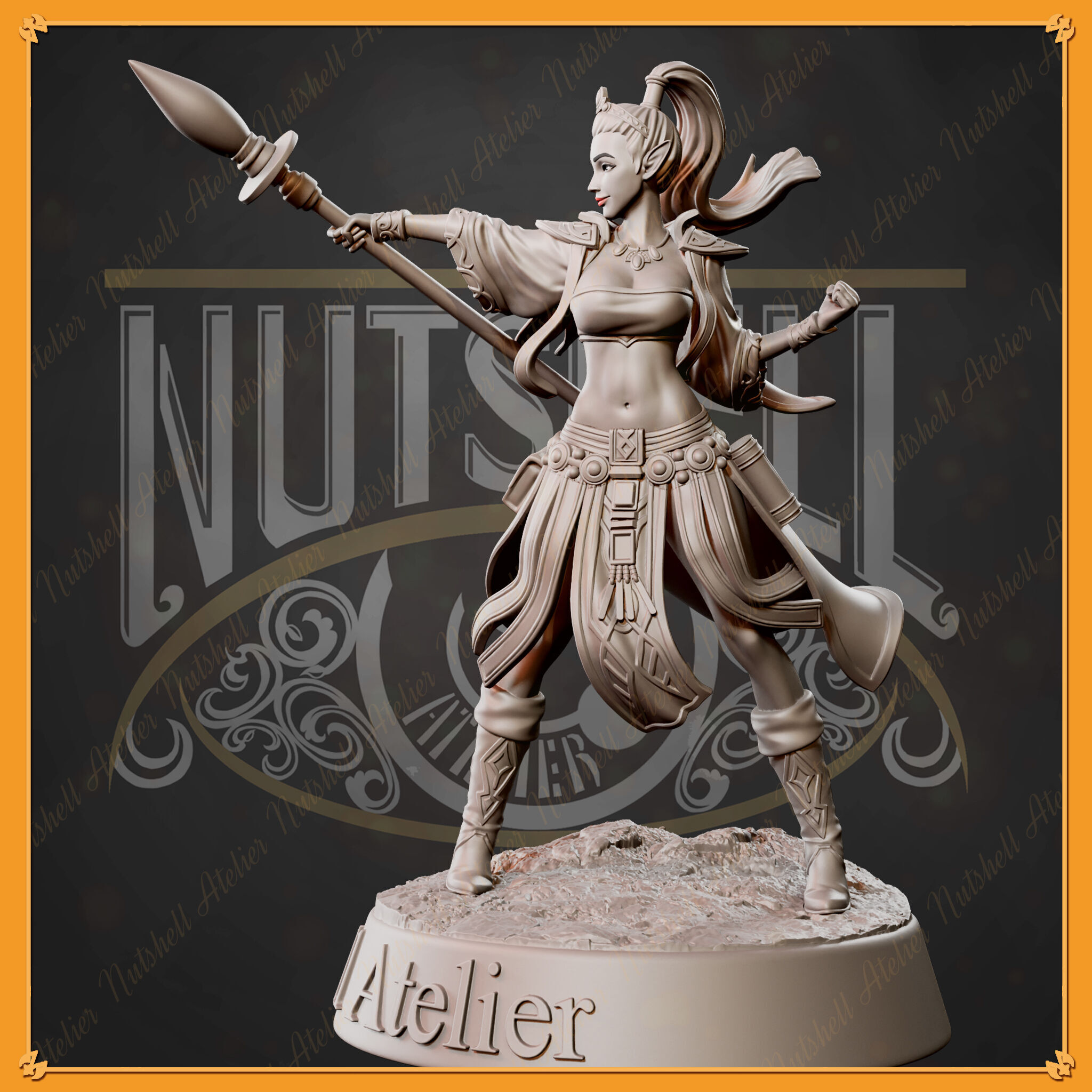 Nutshell Atelier - Magician Vie 3D print model_2