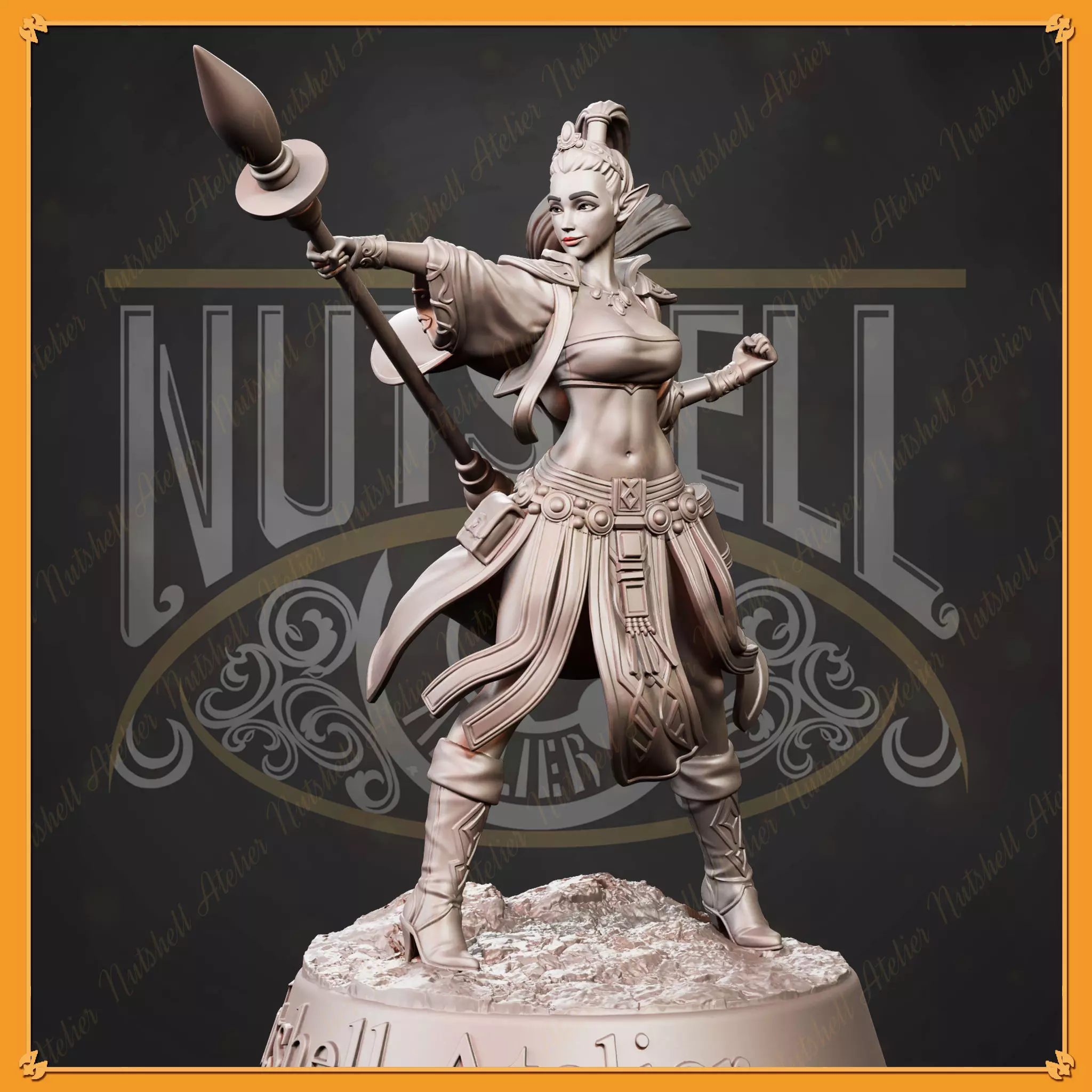 Nutshell Atelier - Magician Vie 3D print model_0