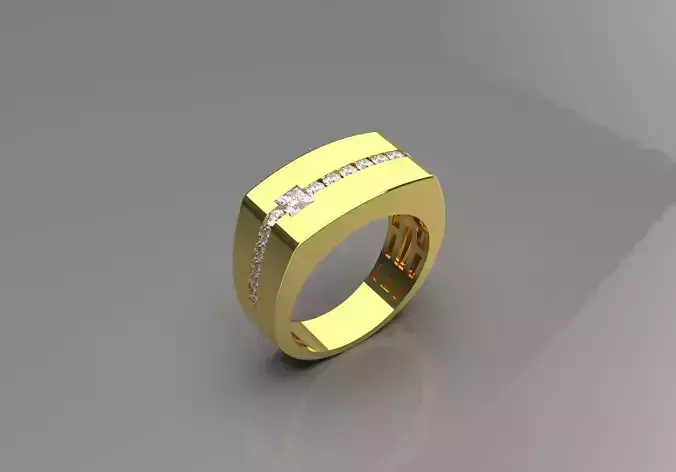 diamond gold ring mr0074