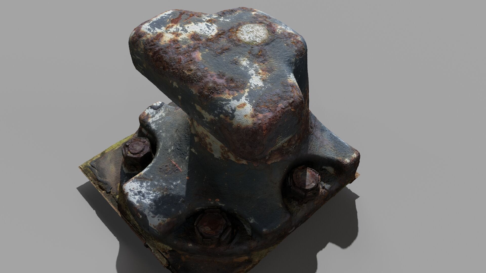 Bollard 3D model_2