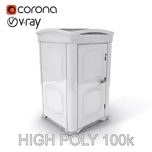 Portable Toilet D Model Pack