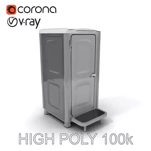 Portable Restroom D Model Pack