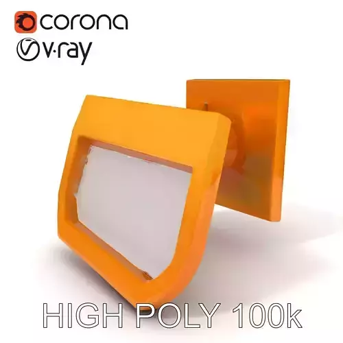 Elegant Brass Towel Ring Model Pack