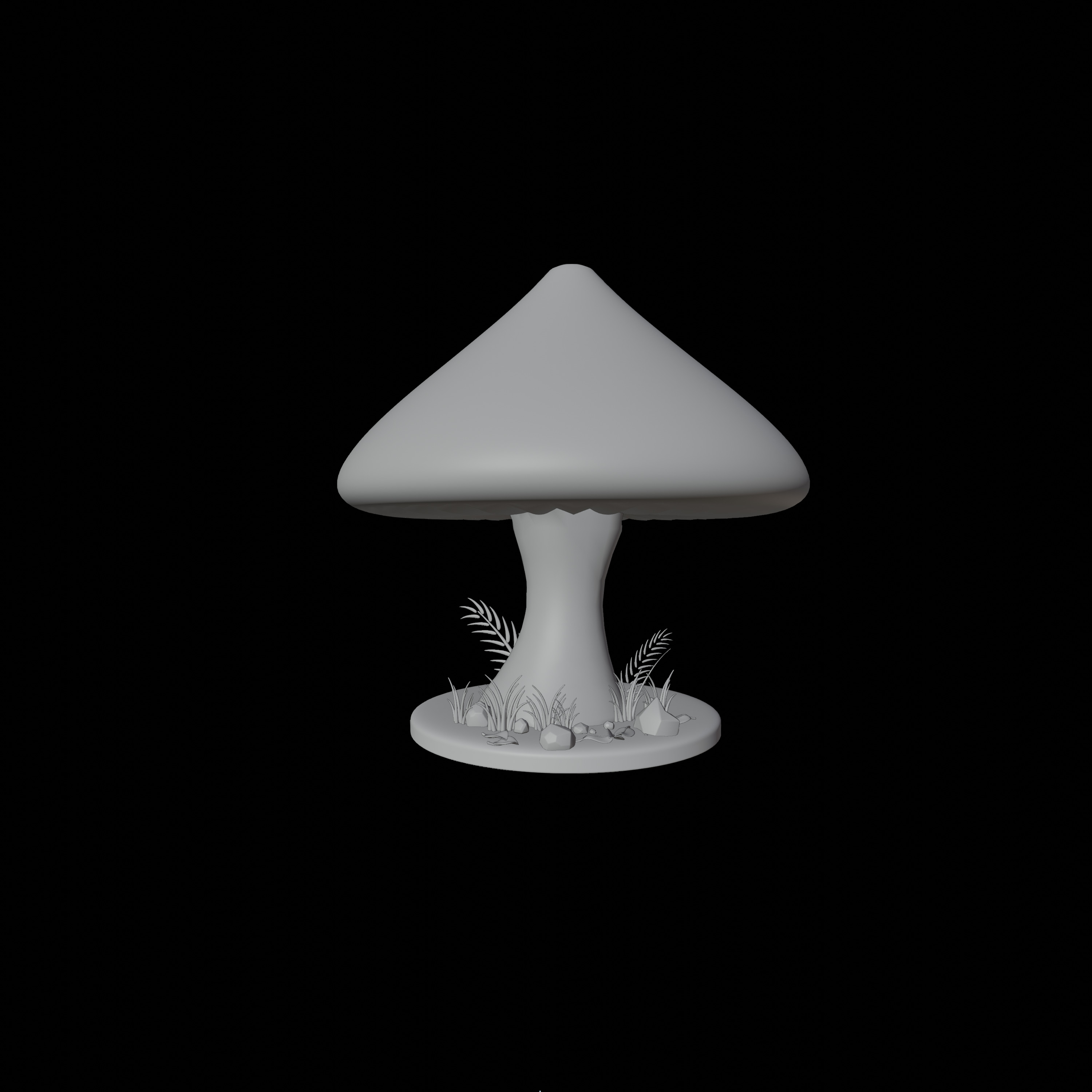 30 model package Low Poly 3D Mushroom Collection Low-poly 3D model_17