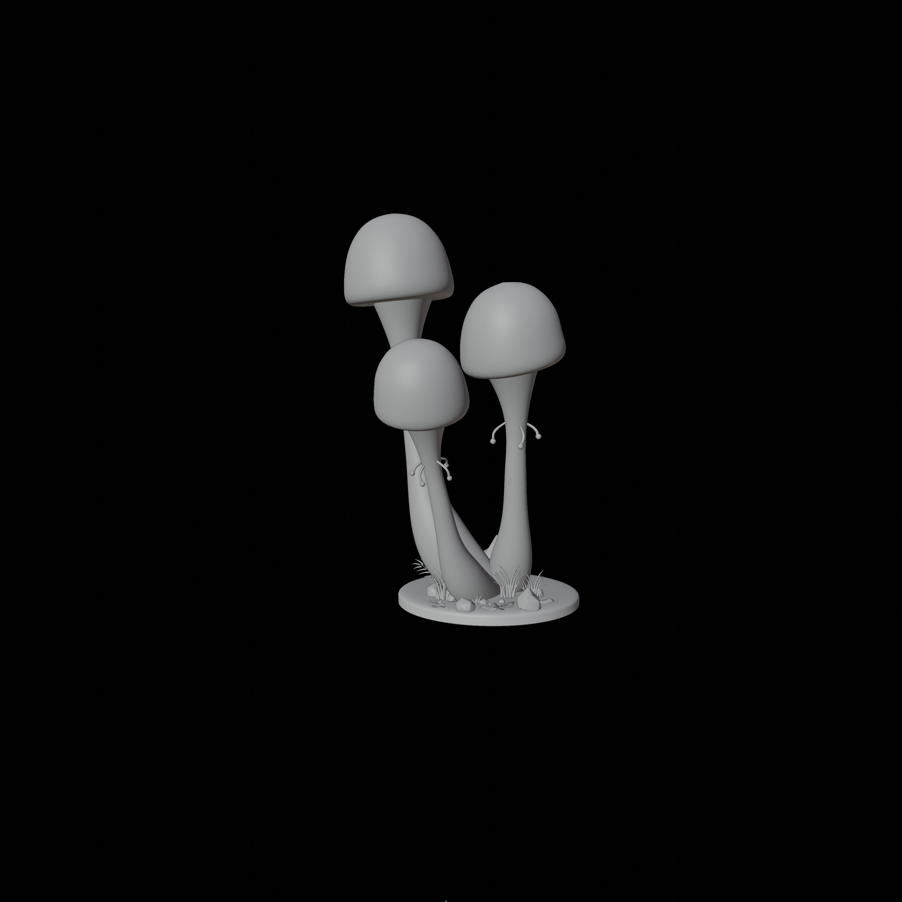 30 model package Low Poly 3D Mushroom Collection Low-poly 3D model_80