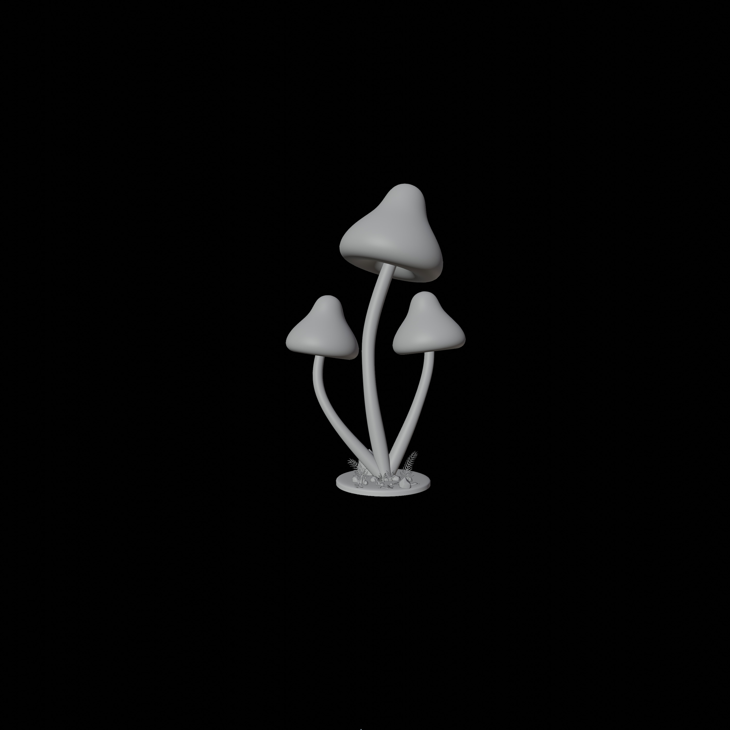 30 model package Low Poly 3D Mushroom Collection Low-poly 3D model_50