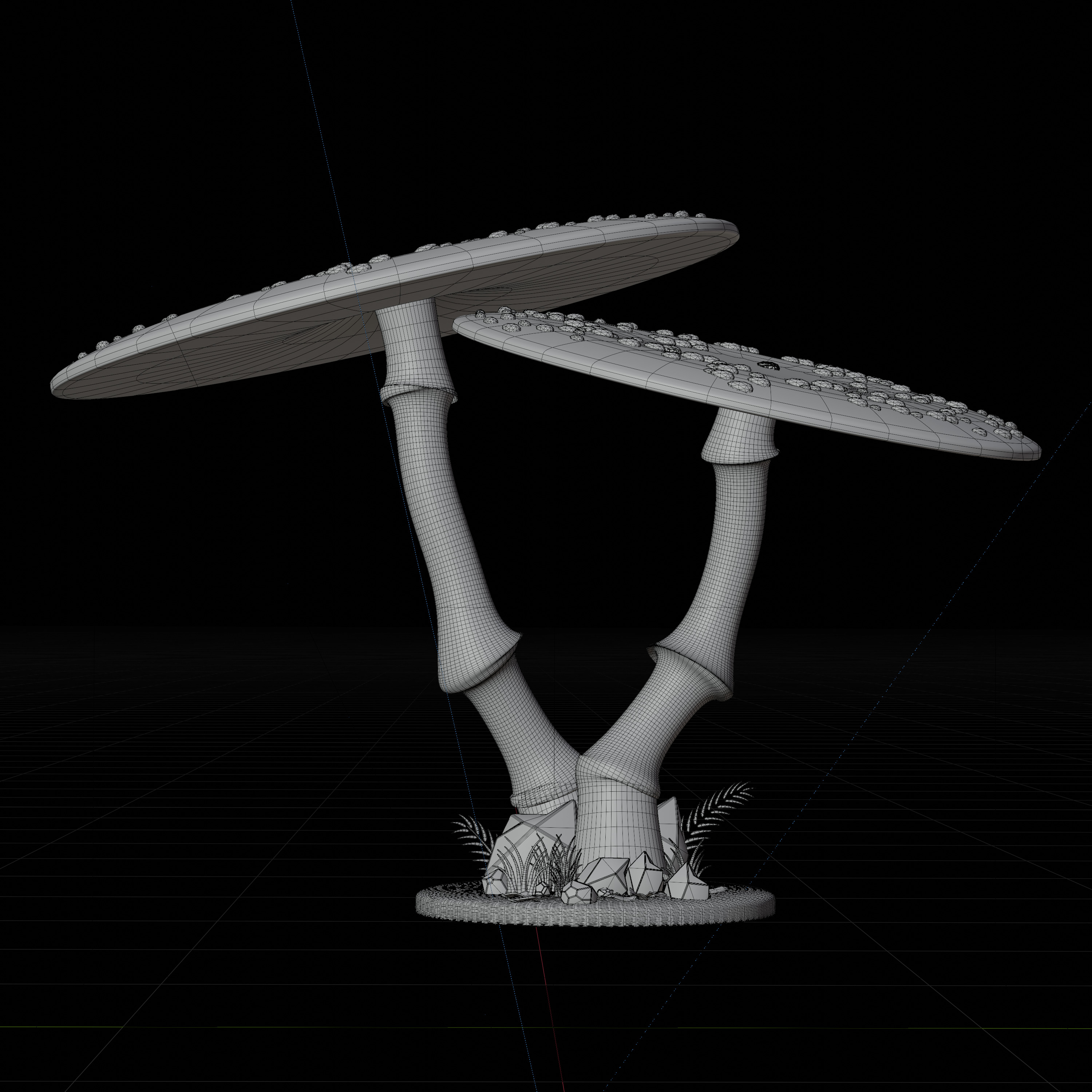 30 model package Low Poly 3D Mushroom Collection Low-poly 3D model_45