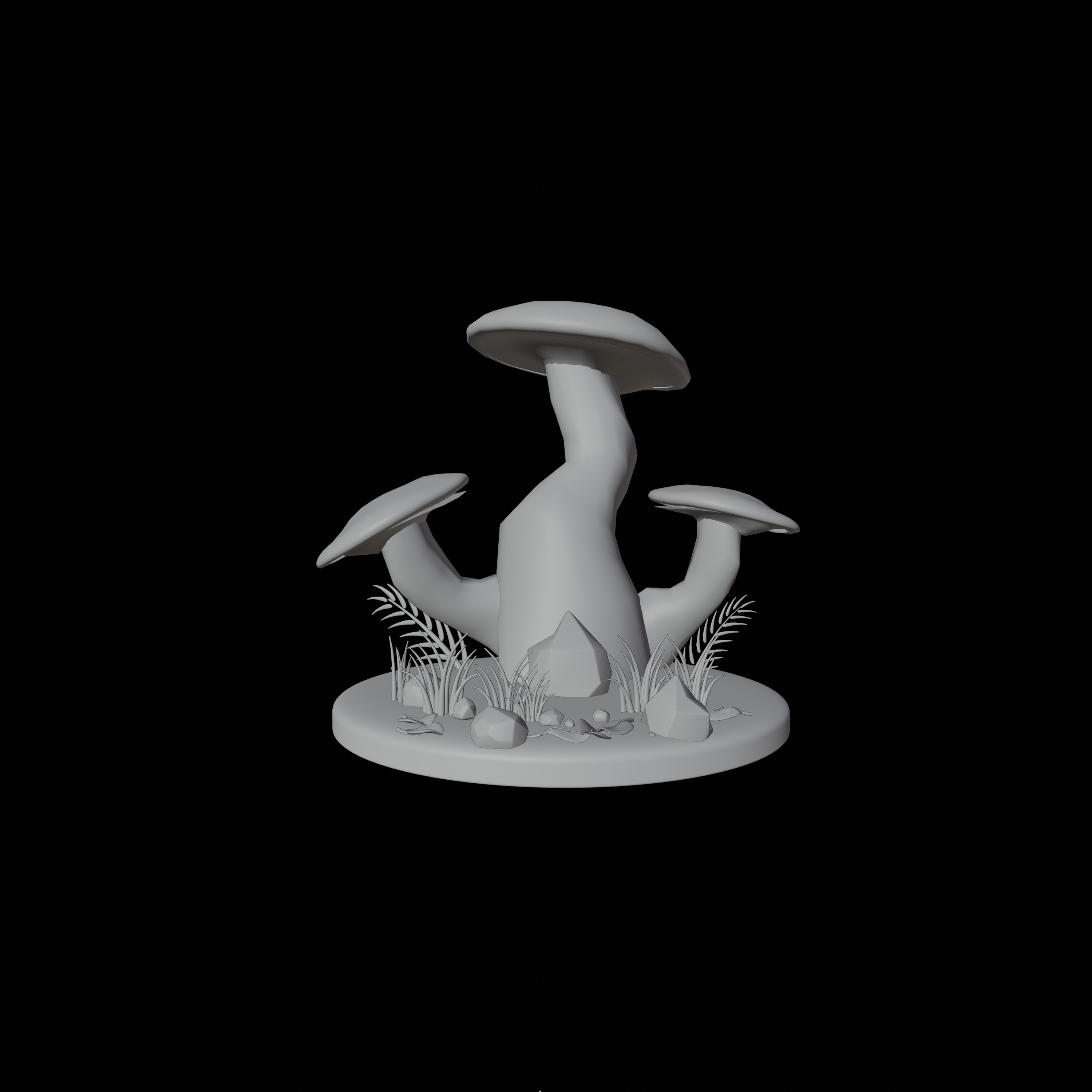 30 model package Low Poly 3D Mushroom Collection Low-poly 3D model_62