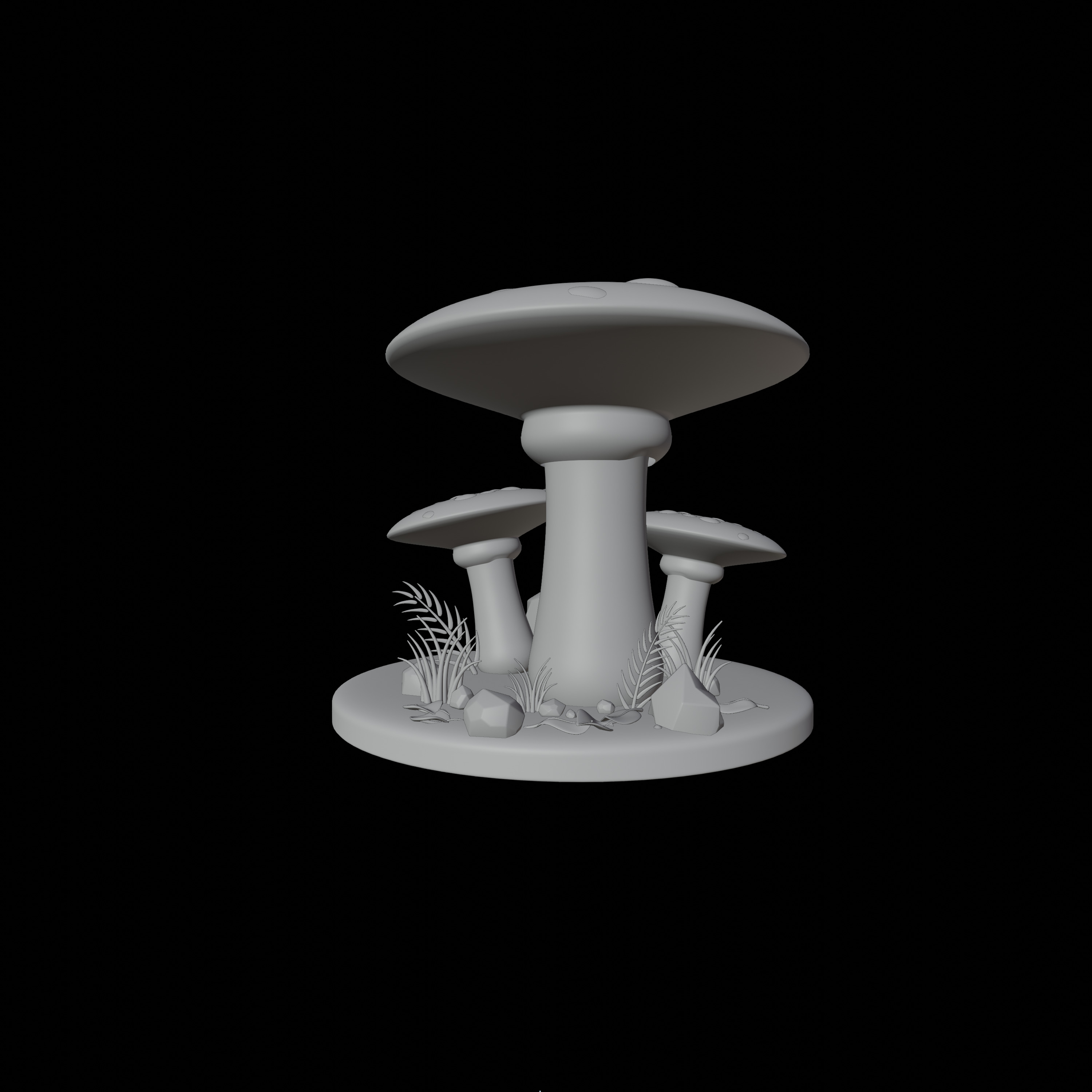 30 model package Low Poly 3D Mushroom Collection Low-poly 3D model_8
