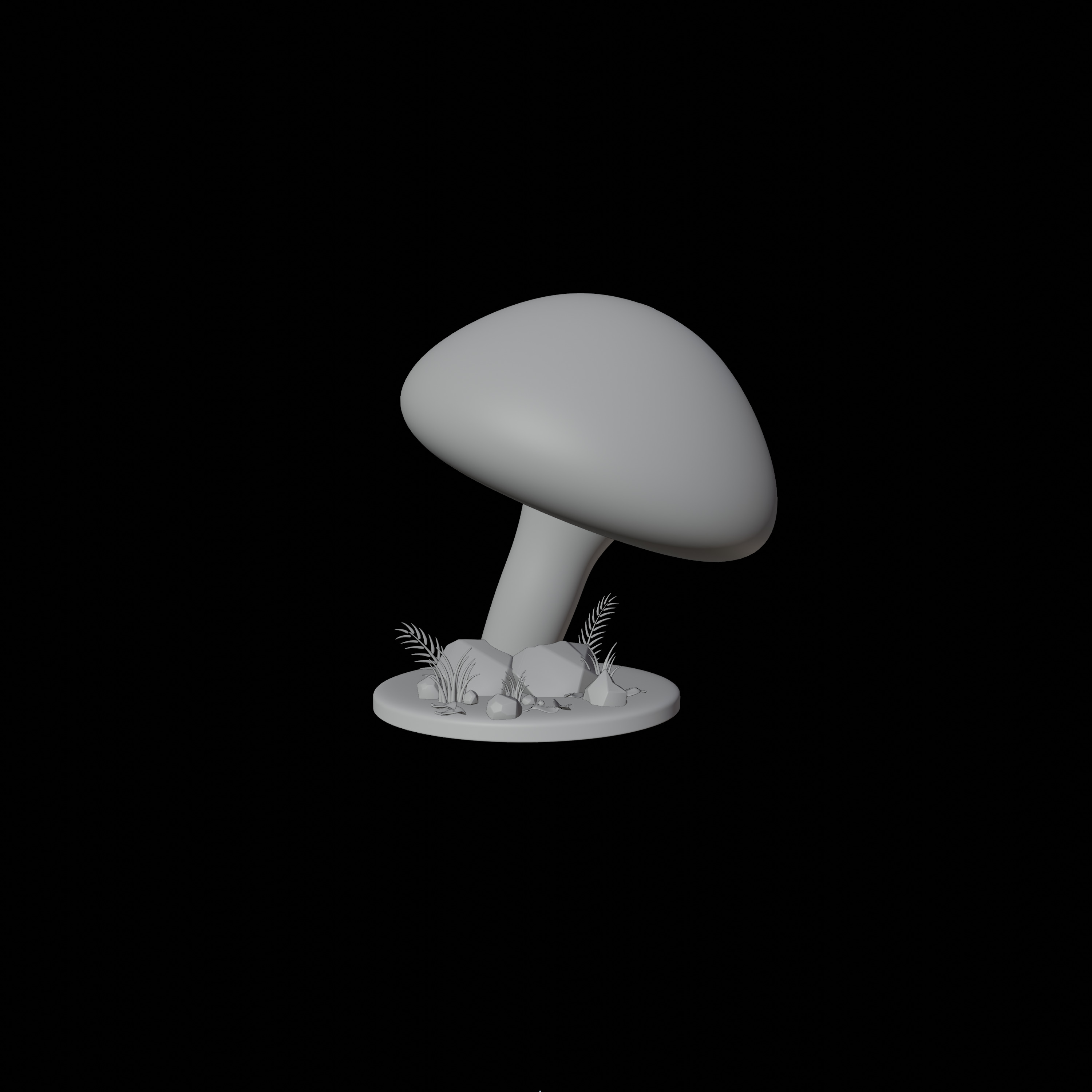 30 model package Low Poly 3D Mushroom Collection Low-poly 3D model_47