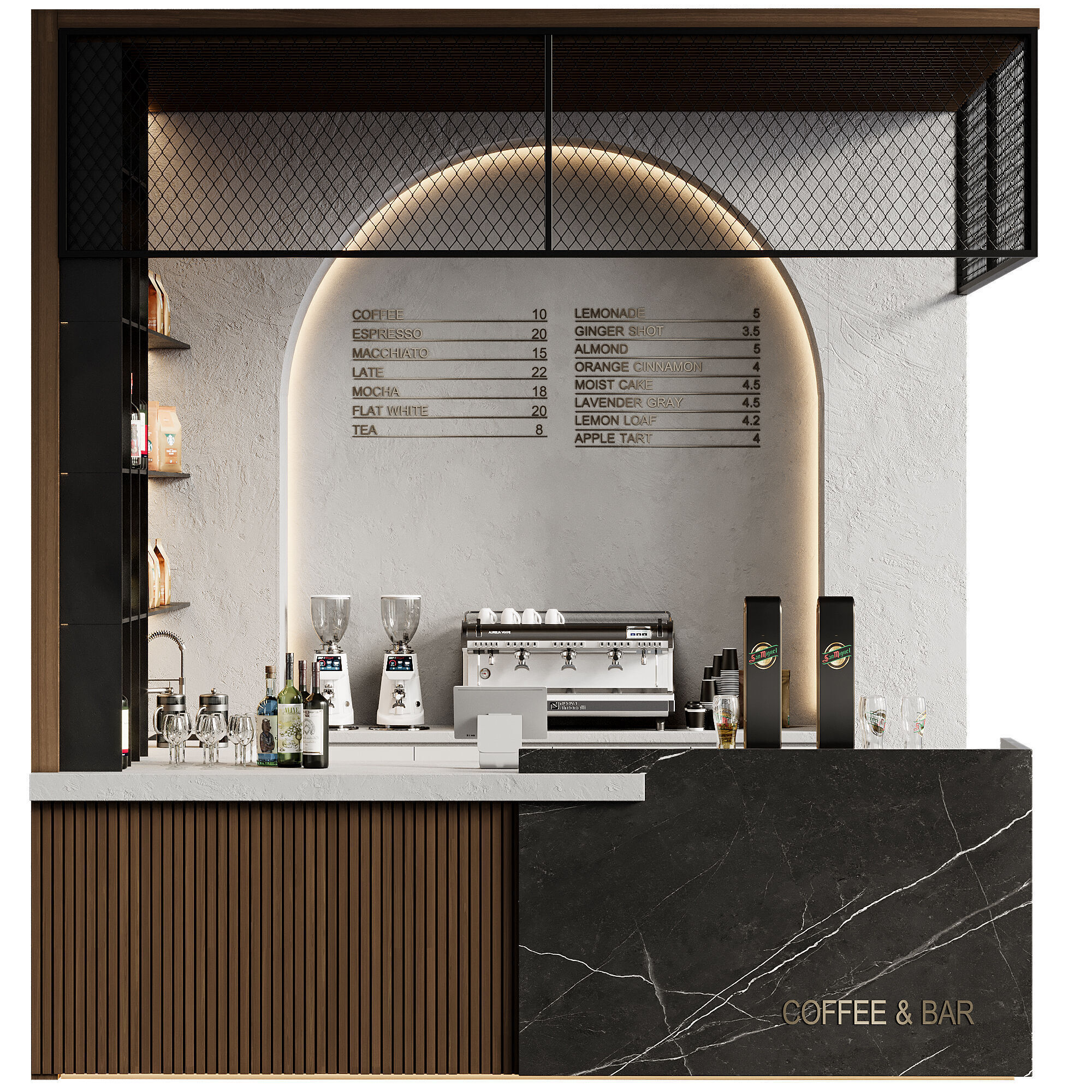 Coffee Bar 10 3D model_1
