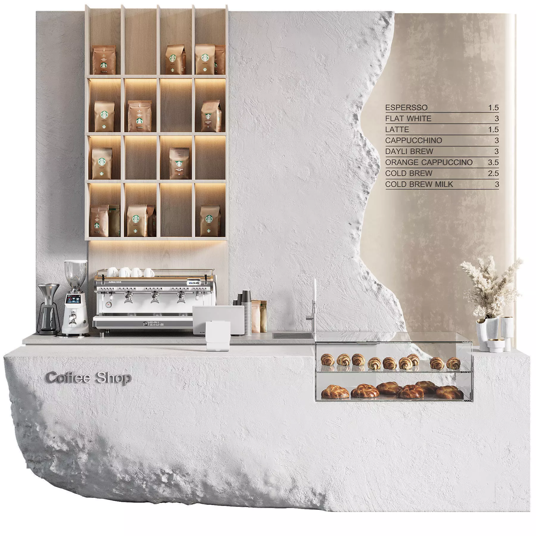 Coffee Bar 09 3D model