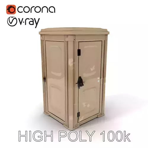 Portable Toilet Model Pack with HighQuality Textures