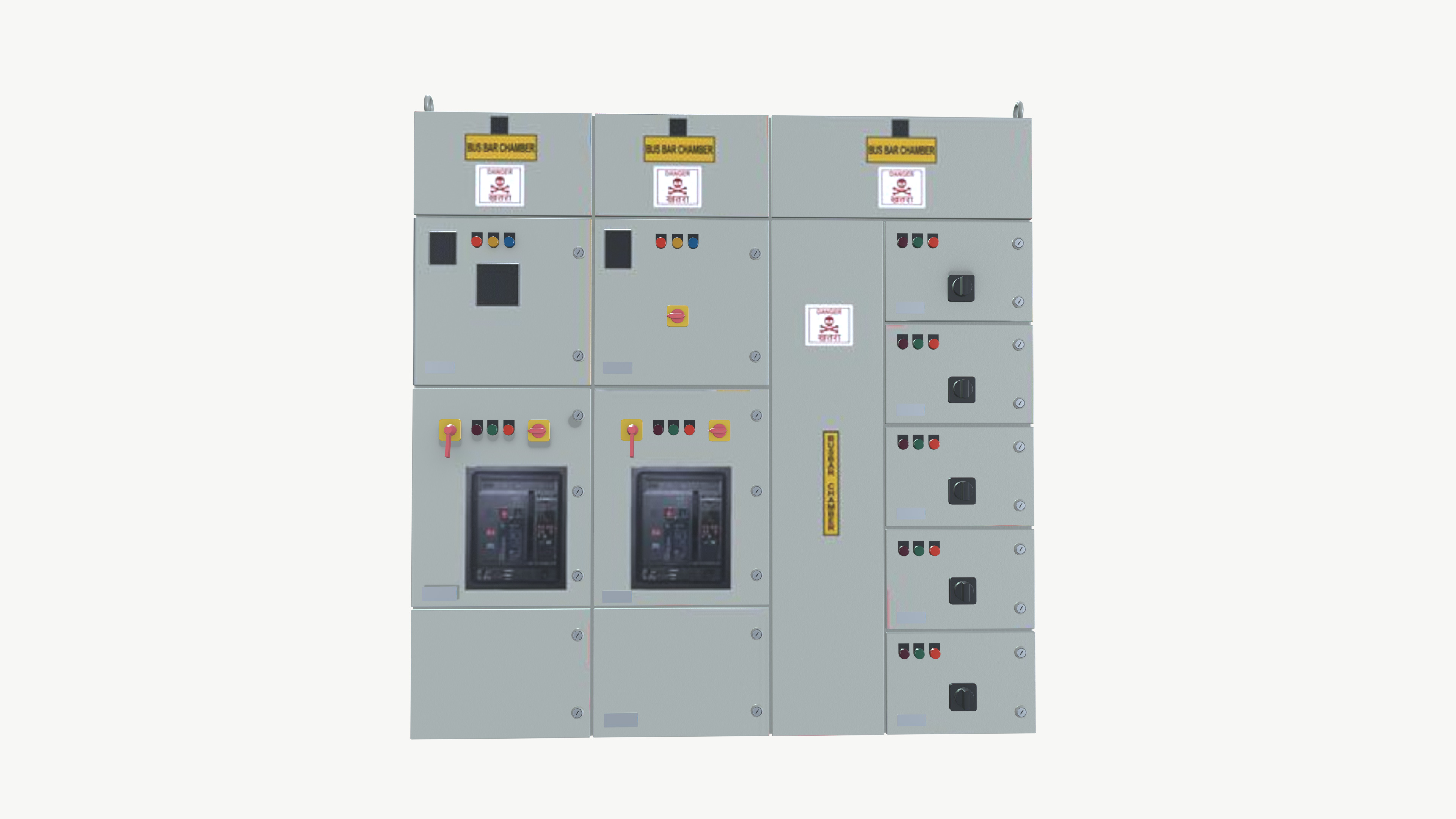 Control Panel 3D model_1