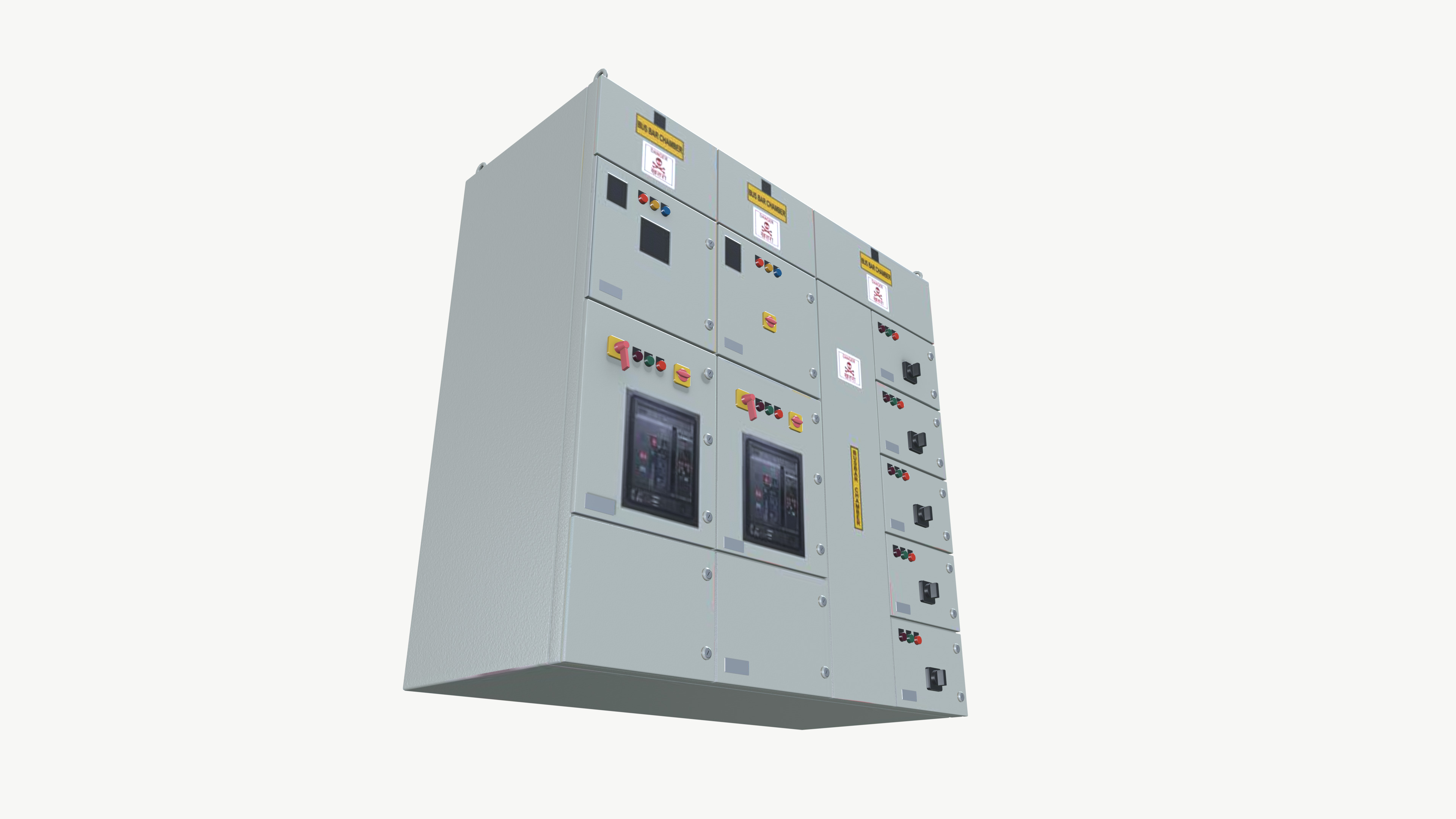 Control Panel 3D model_4