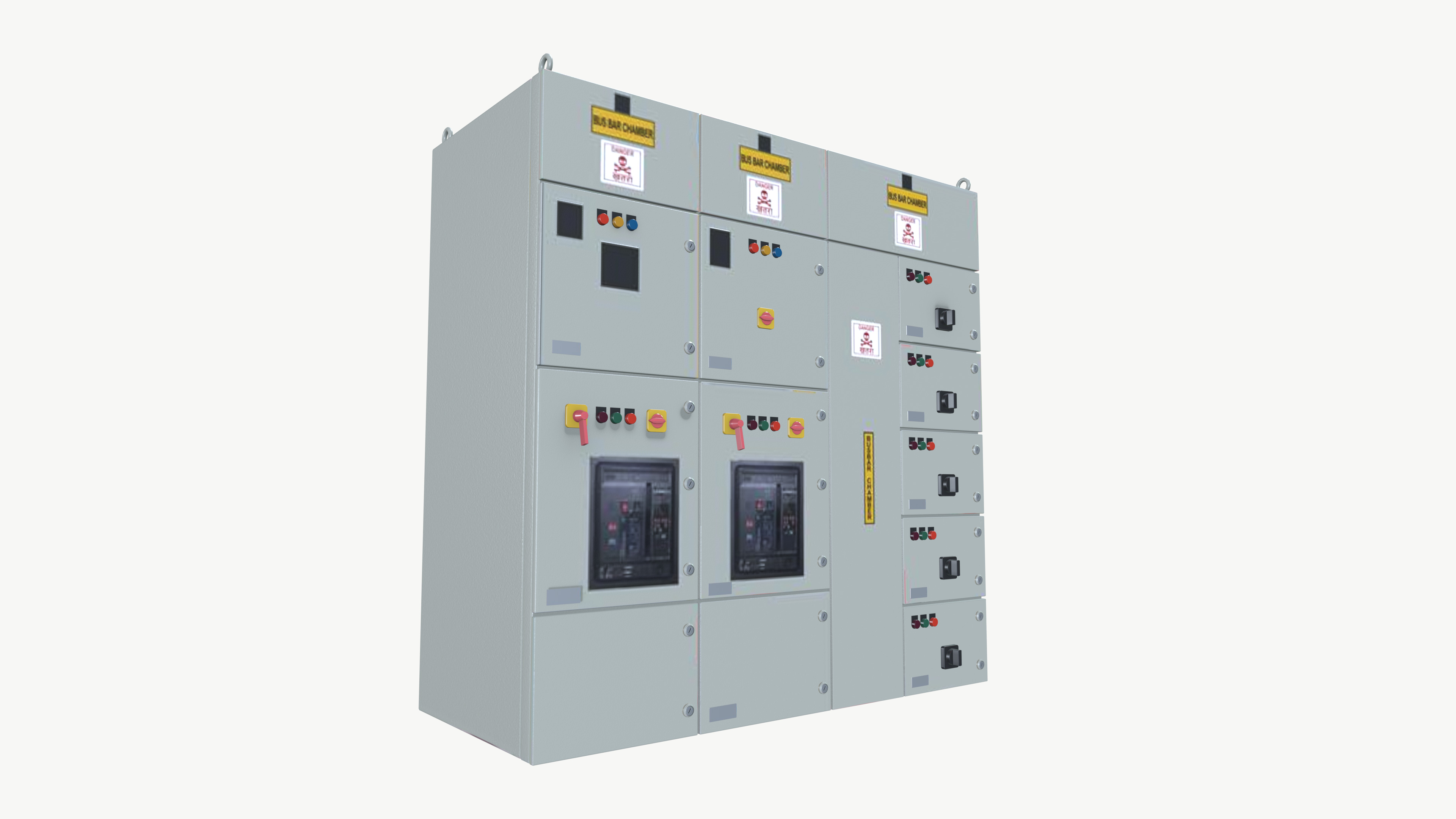 Control Panel 3D model_5
