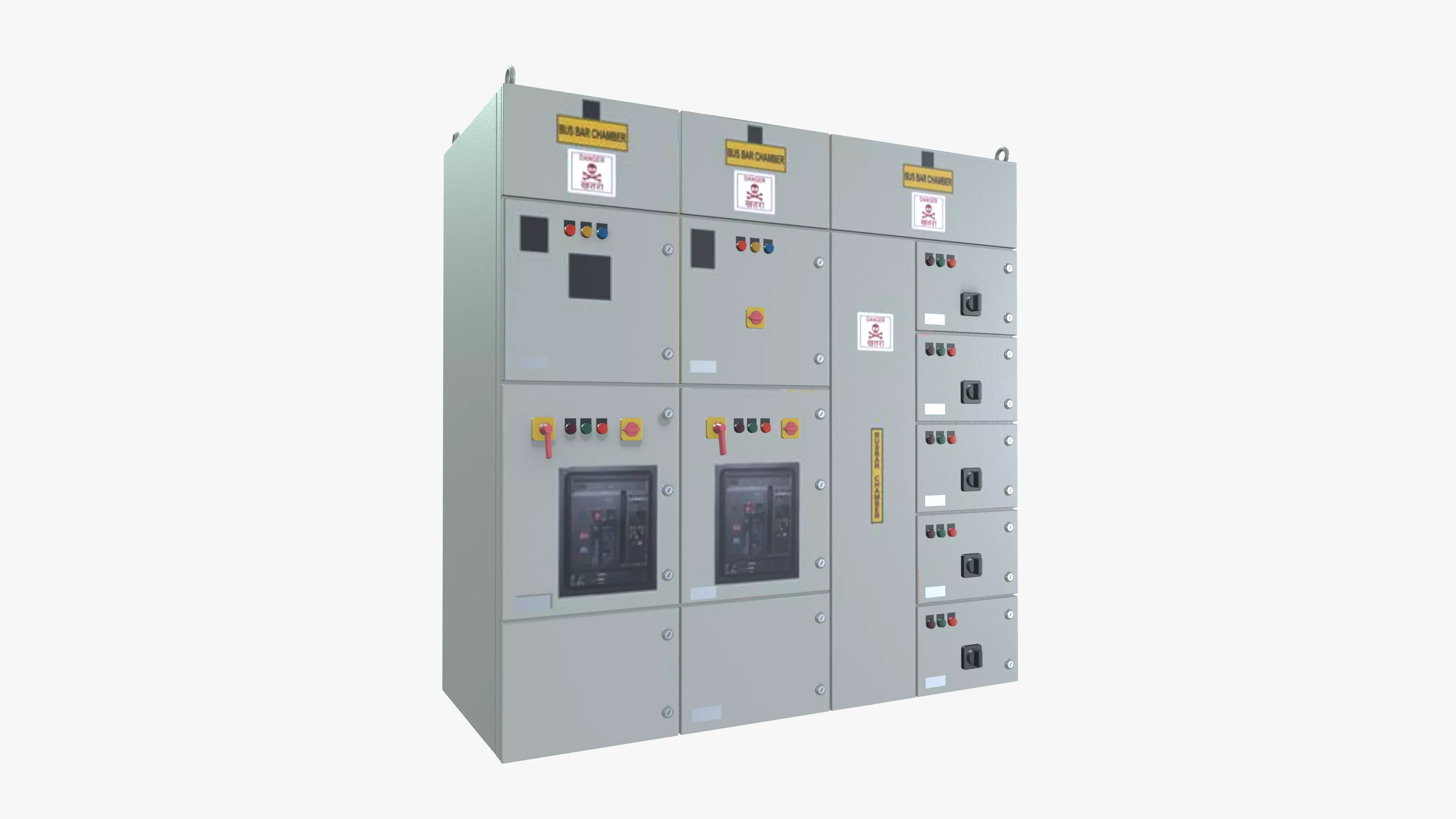 Control Panel 3D model_0