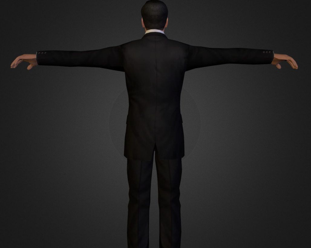 James Bond V Kostyoume 007 PierceBrosnan 3D model_3