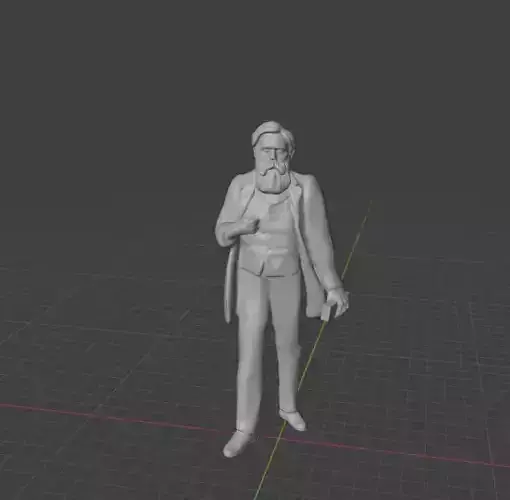 Friedrich Engels 3D print model