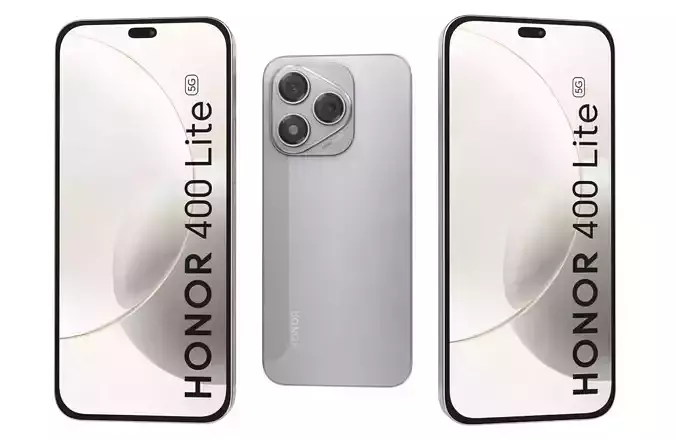 HONOR 400 Lite White 3D model