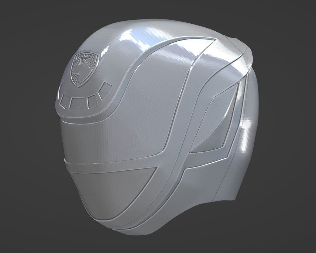 Power Rangers SPD Pink Ranger Deka Pink Helmet  3D print model_6