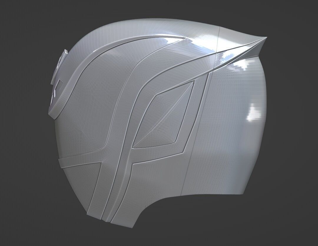 Power Rangers SPD Pink Ranger Deka Pink Helmet  3D print model_7