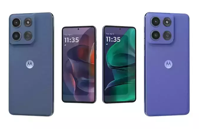 Motorola Moto G Stylus 5G 2025 Blue And Gibraltar Sea