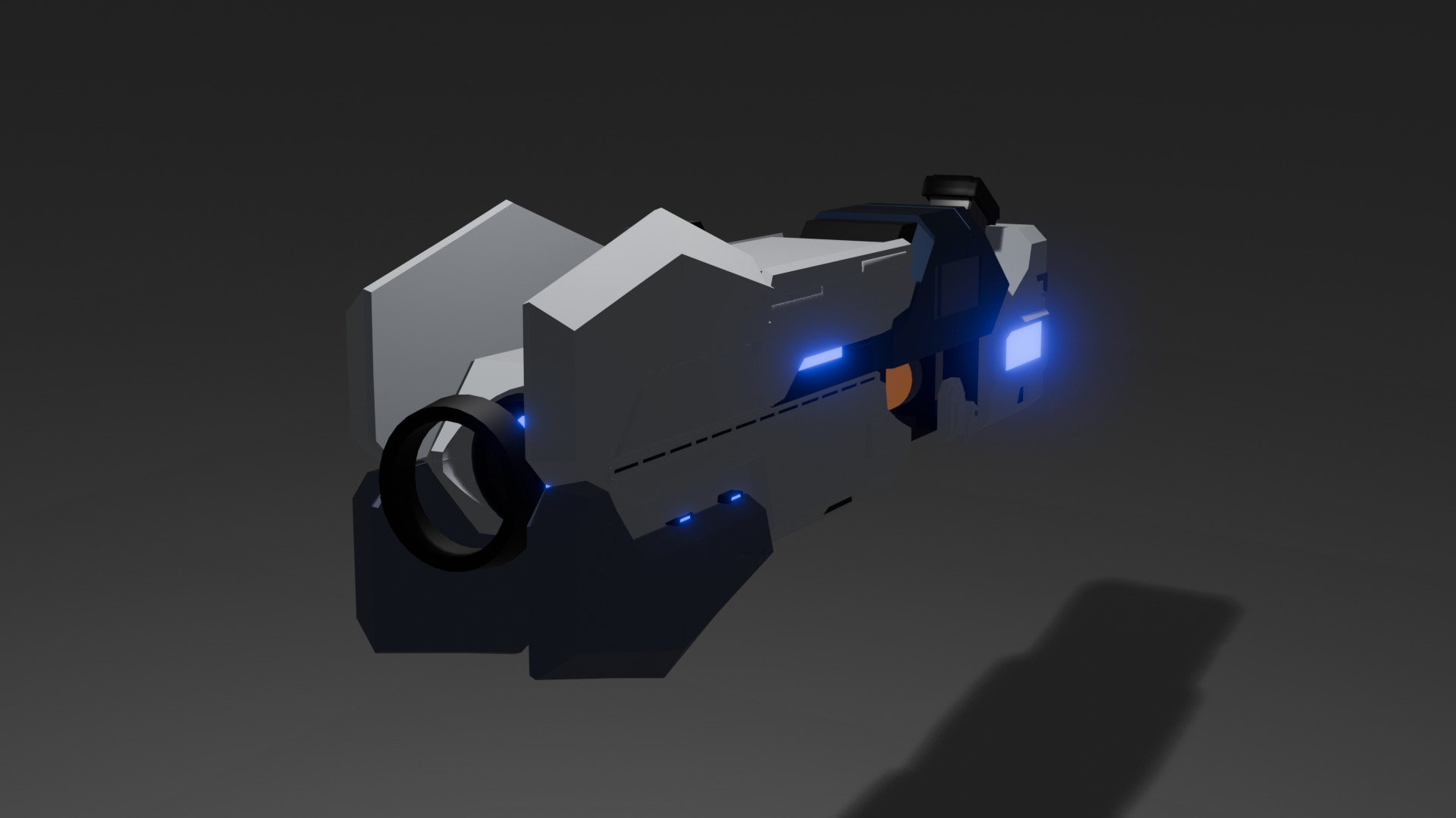 Supernova The Sword of Light Low-poly 3D model_3