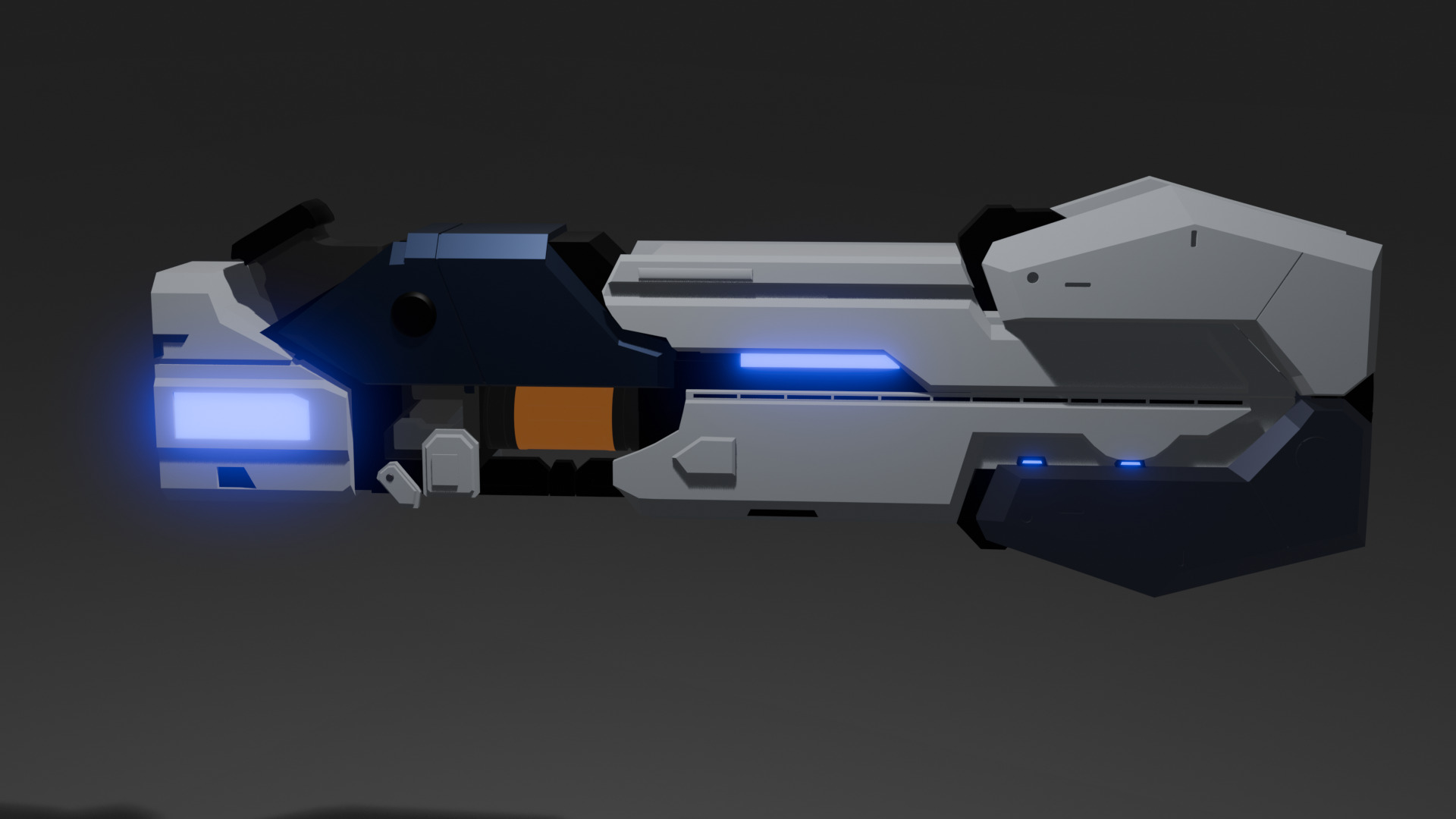 Supernova The Sword of Light Low-poly 3D model_2