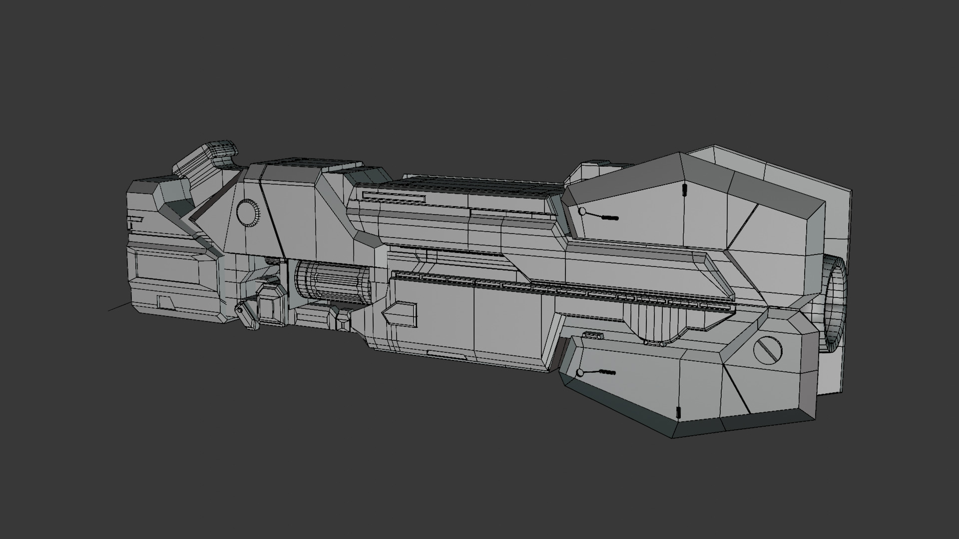 Supernova The Sword of Light Low-poly 3D model_5