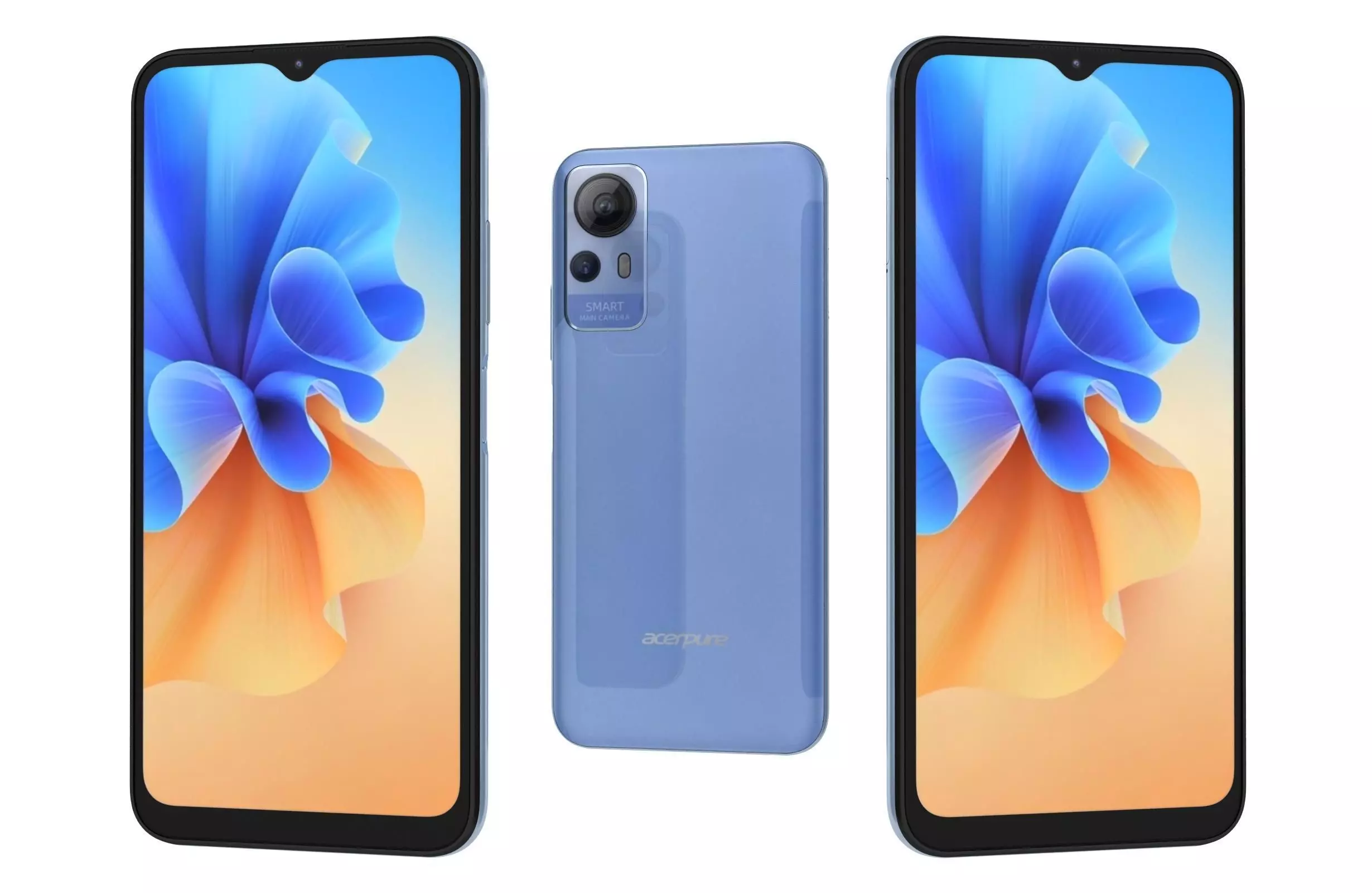 Acer Acerone Liquid S162E4 Blue 3D model_0