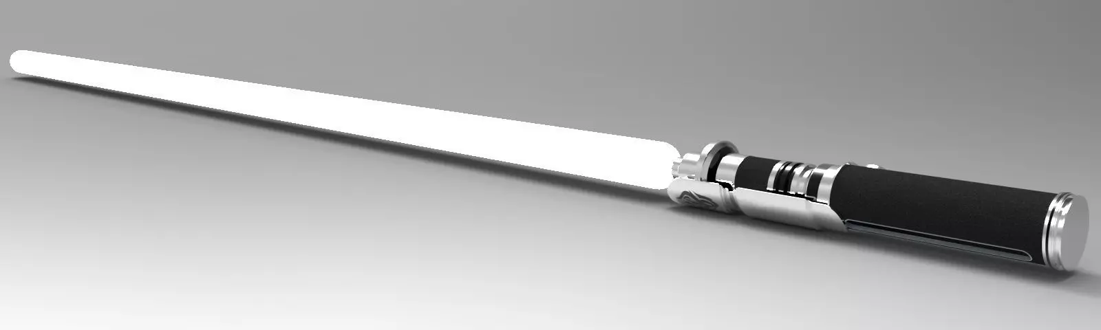 Jedi lightsaber Low-poly 3D model